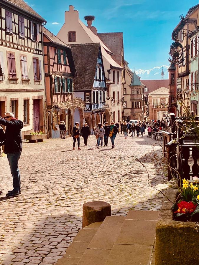 La Ruelle Alsacienne, Charme Alsacien Et Confort Moderne Riquewihr Eksteriør bilde